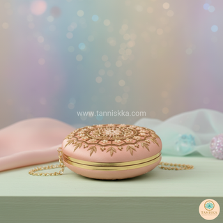 The Blush Mandala Clutch Bag