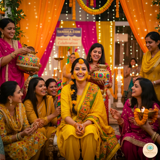 The Sunehri Dholi Bridal Phulkari Dupatta