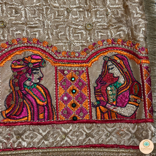The Sunheri Phulkari Dupatta