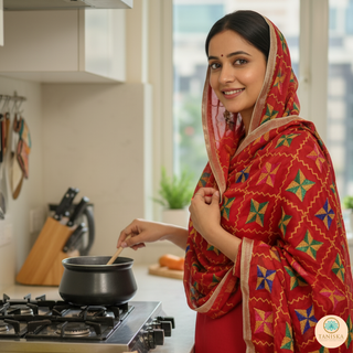 The Rose Garden Phulkari Dupatta