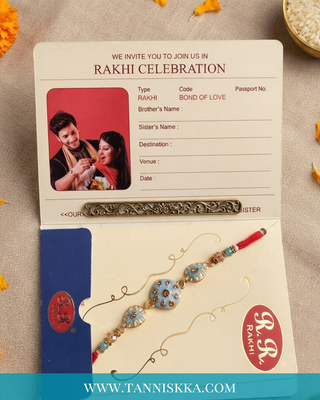 Passport Rakhi Thread (x1 Thread)