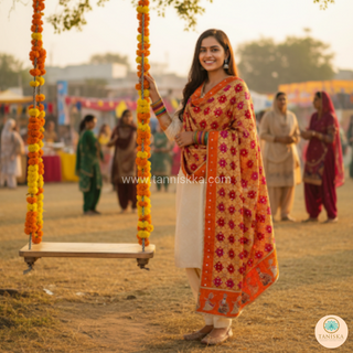 The Bridal Shagun Phulkari