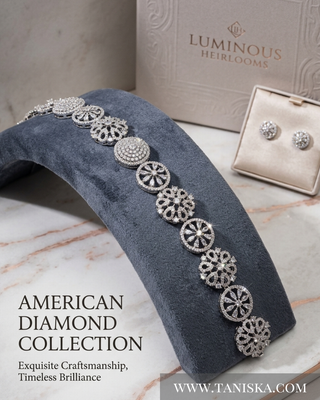 American Diamond Floral Sheeshphool