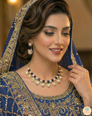 The Verra Necklace Set (Royal Blue)