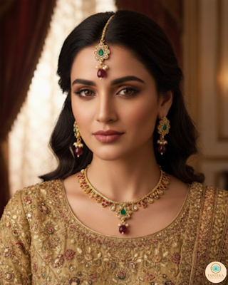 The Navratna Necklace Set