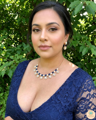 The Verra Necklace Set (Royal Blue)