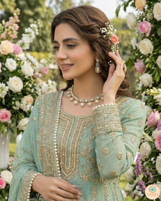 The Verra Necklace Set (Mint)