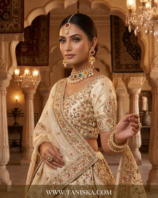 Navratna Inspired Multicolored Bridal Set