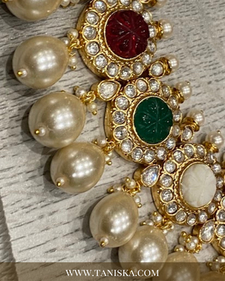 Navratna Inspired Multicolored Bridal Set