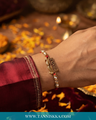 Rakhi (x1 Thread) - Mayian Guest Ganey, Pooja Thread - Multi-Purpose