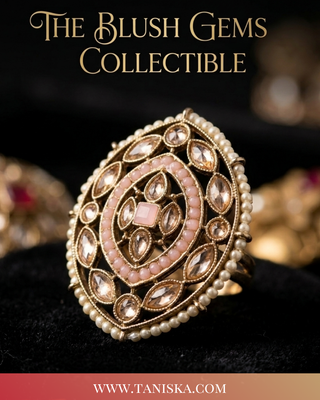 The Blush Marquise Pearl Ring