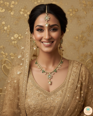 The Navratna Necklace Set