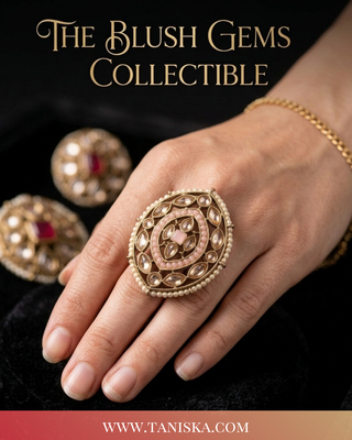The Blush Marquise Pearl Ring