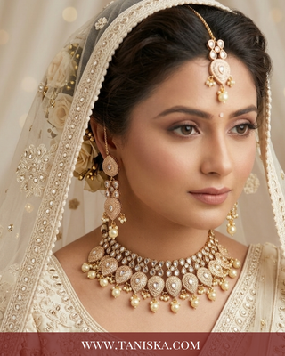 The Firuza Royal Meenakari Choker Set