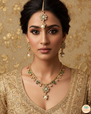 The Navratna Necklace Set
