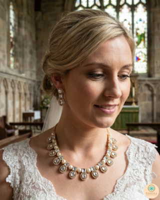 The Verra Necklace Set (Golden)