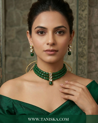 The Verdant Empress Choker Set