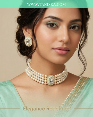 The Celeste Kundan & Pearl Collection