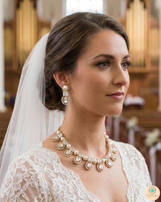 The Verra Necklace Set (Golden)