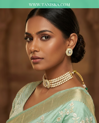 The Celeste Kundan & Pearl Collection