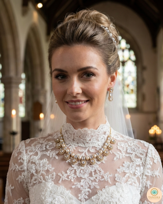 The Verra Necklace Set (Golden)