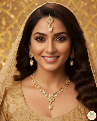 The Golden Diva Necklace Set