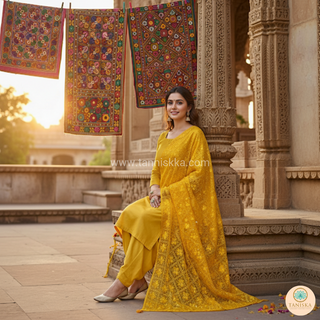 The Surya Phulkari Dupatta