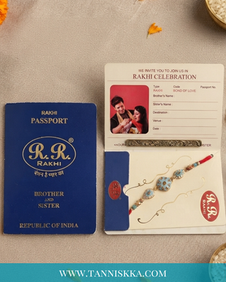 Passport Rakhi Thread (x1 Thread)