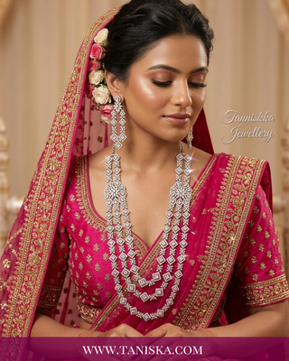 The Crystal Cascade Bridal Haar