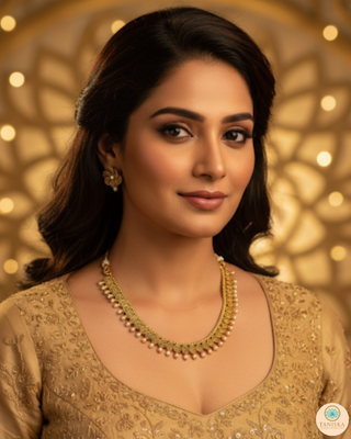 The Golden Perfection Necklace Set