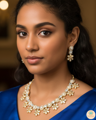 The Royal Bloom Necklace Set