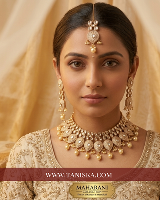 The Firuza Royal Meenakari Choker Set