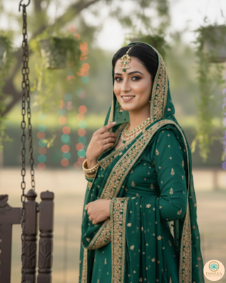 The Royal Emerald Heritage Necklace Set