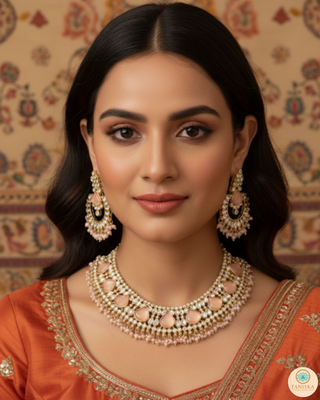 The Blush Heritage Necklace Set