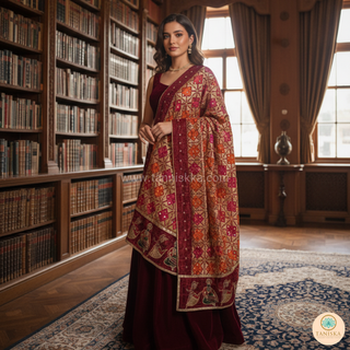 The Bridal Shagun Phulkari Dupatta
