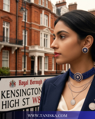 The Kensington Sapphire Choker Set