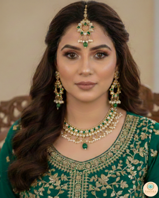The Royal Emerald Heritage Necklace Set