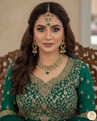 The Royal Emerald Heritage Necklace Set