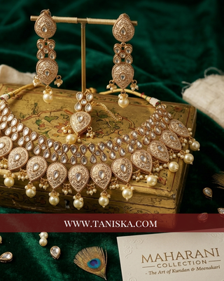 The Firuza Royal Meenakari Choker Set
