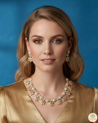 The Royal Bloom Necklace Set
