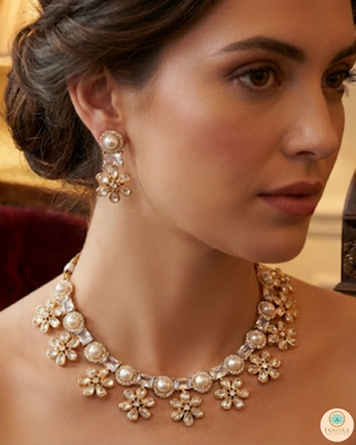 The Royal Bloom Necklace Set