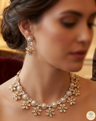 The Royal Bloom Necklace Set
