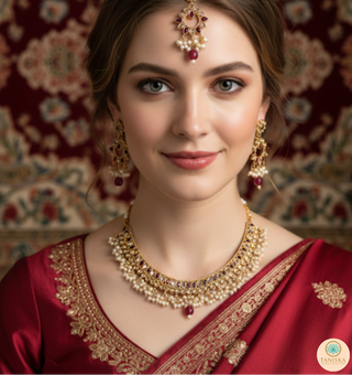 The Empress Ruby Necklace Set