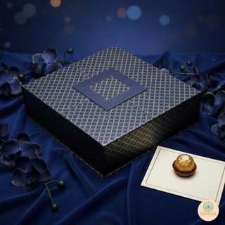 Navy Gift Box (26 x 25 x 7cm)