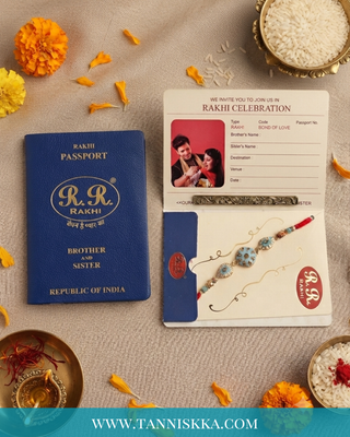 Passport Rakhi Thread (x1 Thread)