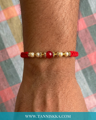 Rakhi (x1 Thread) - Mayian Guest Ganey, Pooja Thread - Multi-Purpose