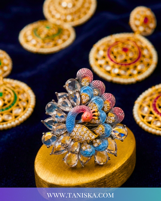 The Mayura Pastel Symphony Ring