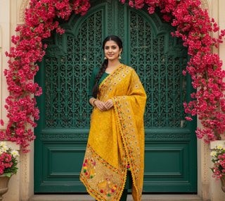 The Maharani Phulkari Dupatta