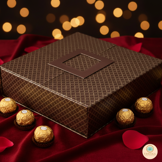 Chocolate Brown Gift Box (26 x 25 x 7cm)
