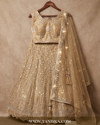Gilded Starlight Embroidered Lehenga
